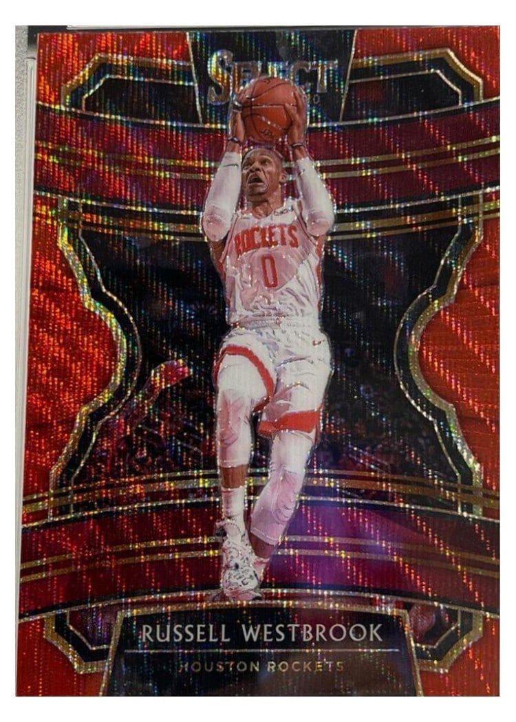 2019-20 Panini Select Base Set Russell Westbrook #61 card
