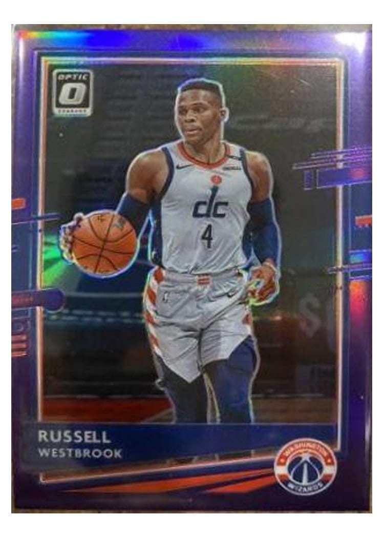 2020-21 Donruss Optic Base Set Russell Westbrook #70 card