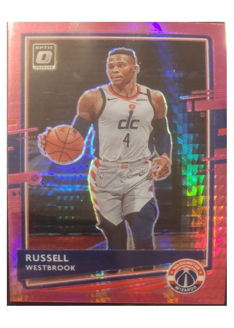 2020-21 Donruss Optic Base Set Russell Westbrook #70 card