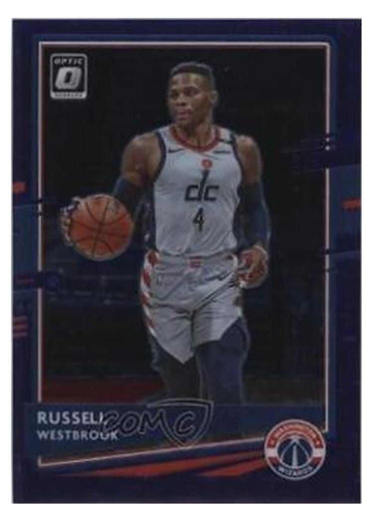 2020-21 Donruss Optic Base Set Russell Westbrook #70 card