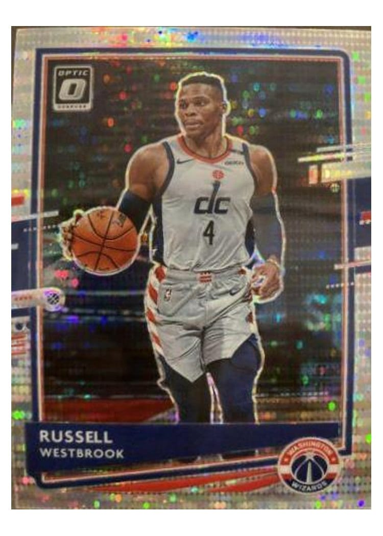 2020-21 Donruss Optic Base Set Russell Westbrook #70 card