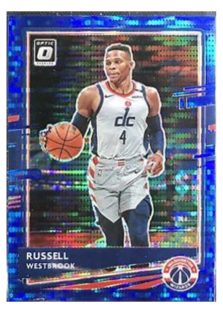 2020-21 Donruss Optic Base Set Russell Westbrook #70 card