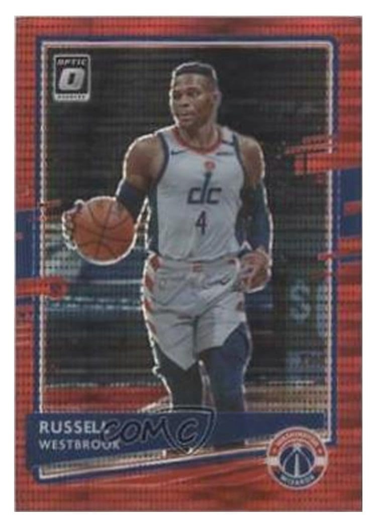 2020-21 Donruss Optic Base Set Russell Westbrook #70 card
