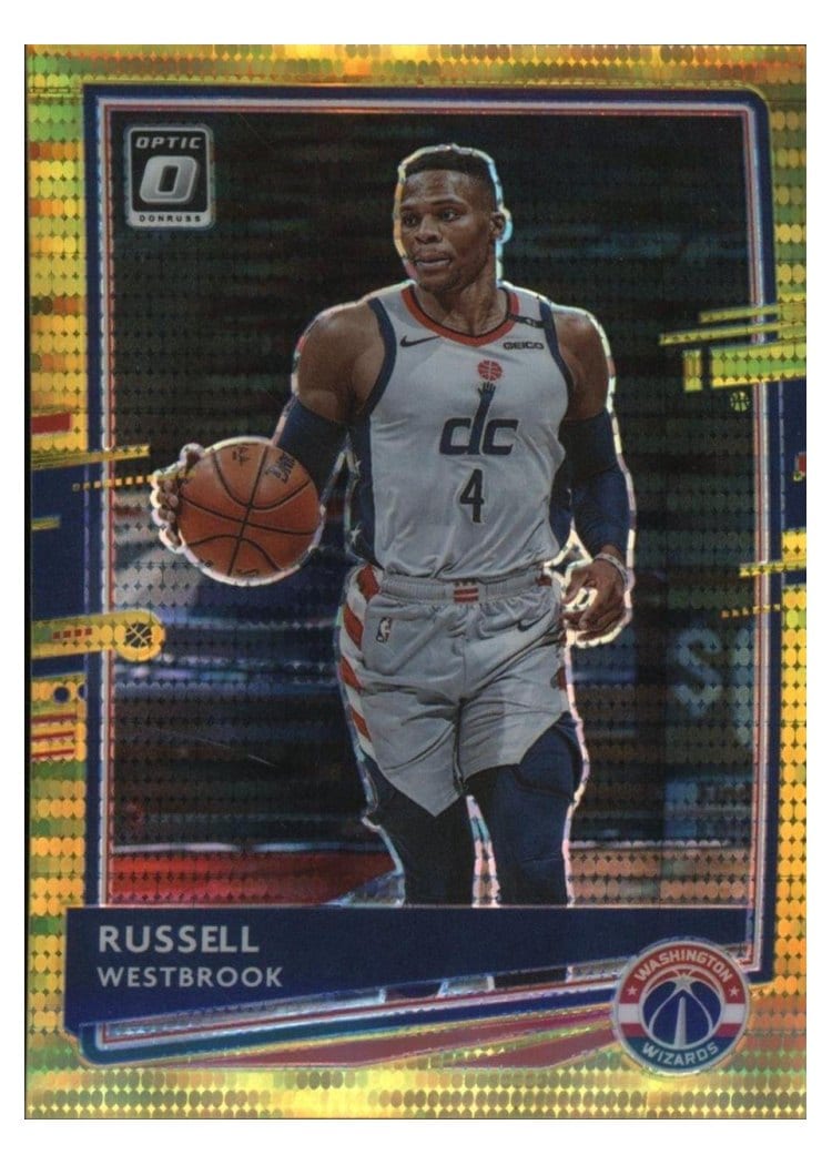 2020-21 Donruss Optic Base Set Russell Westbrook #70 card