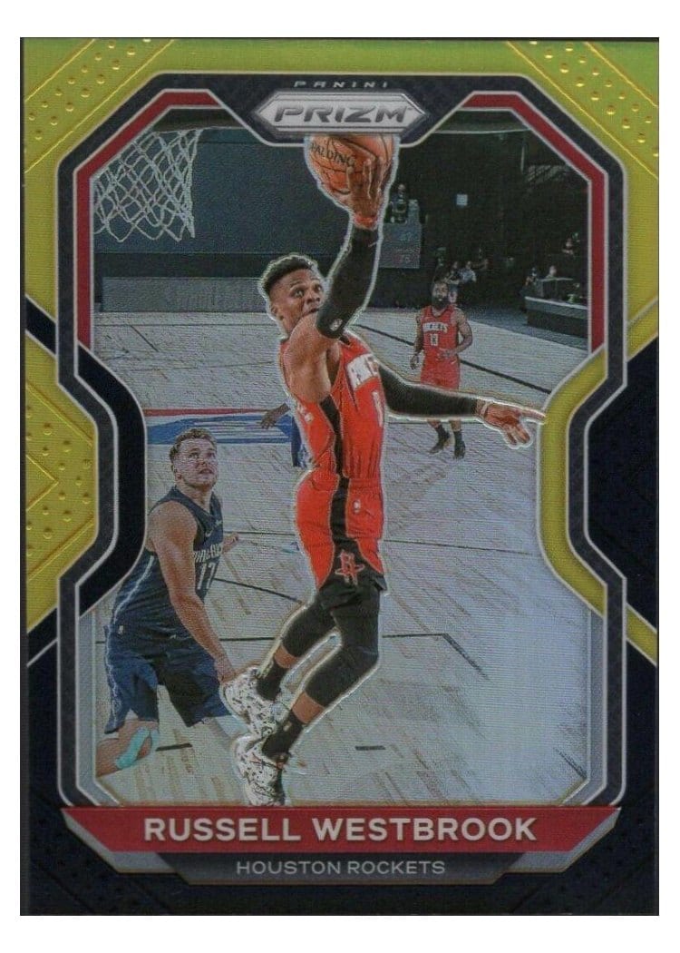 2020-21 Panini Prizm Base Set Russell Westbrook #248 card