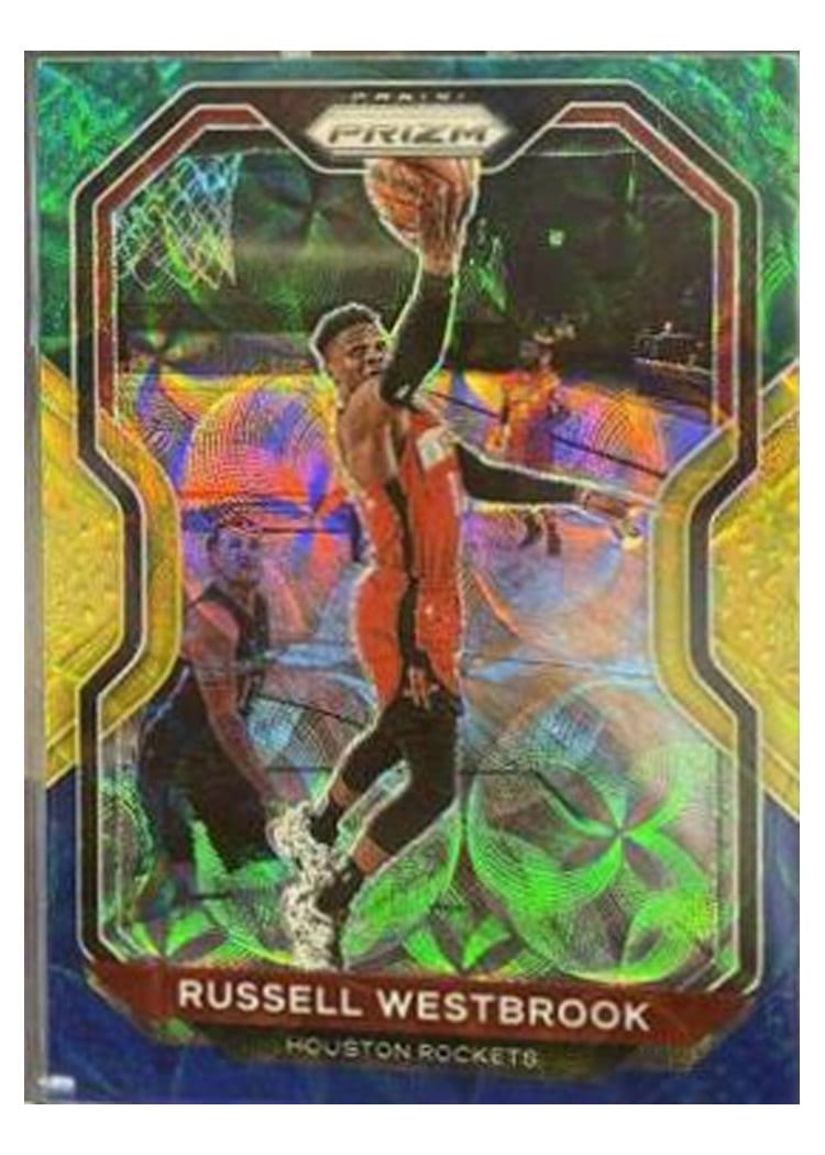 2020-21 Panini Prizm Base Set Russell Westbrook #248 card