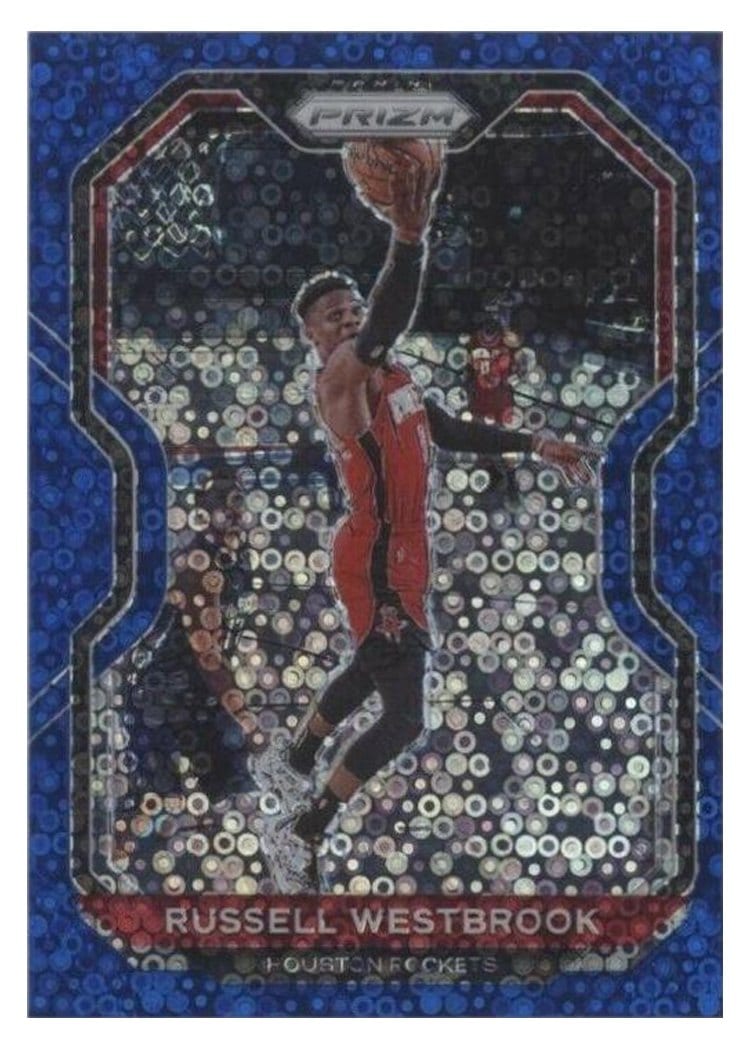 2020-21 Panini Prizm Base Set Russell Westbrook #248 card