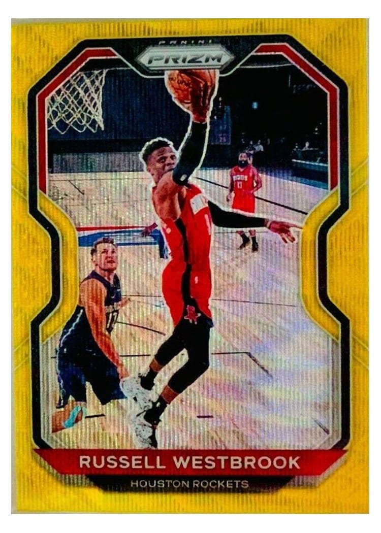 2020-21 Panini Prizm Base Set Russell Westbrook #248 card