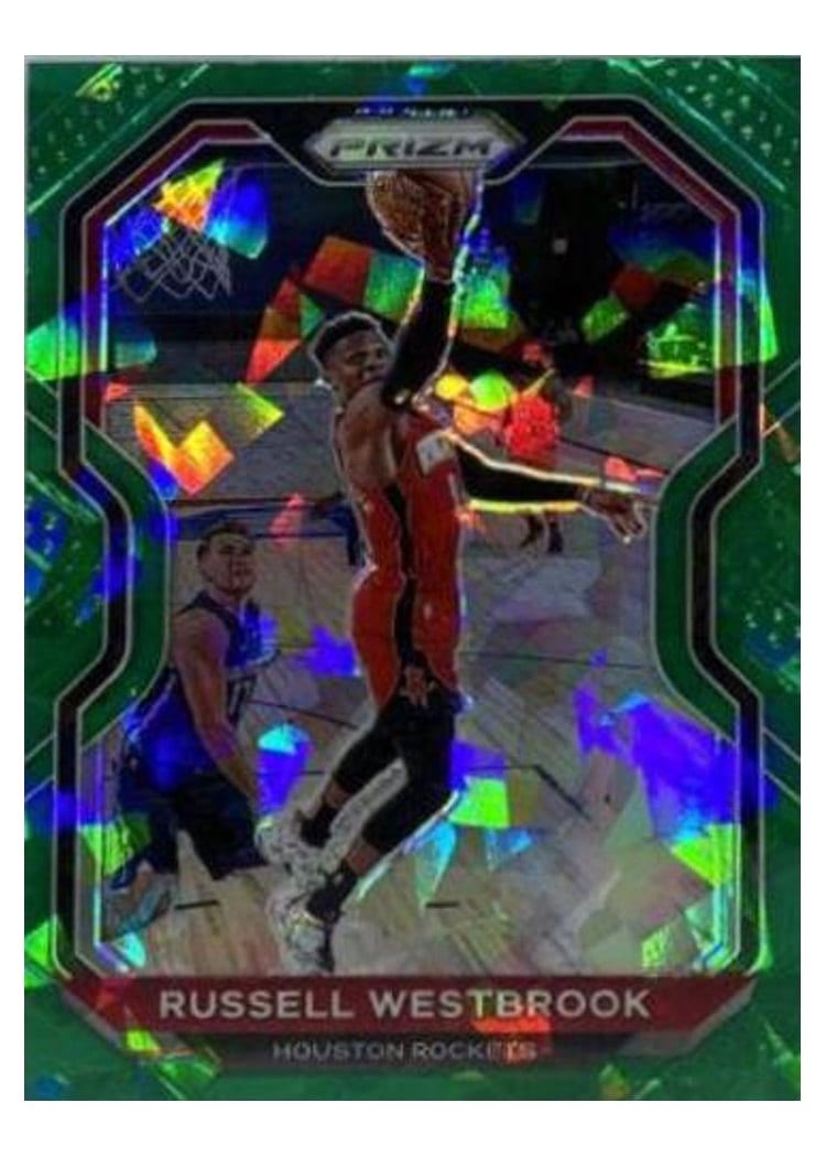 2020-21 Panini Prizm Base Set Russell Westbrook #248 card