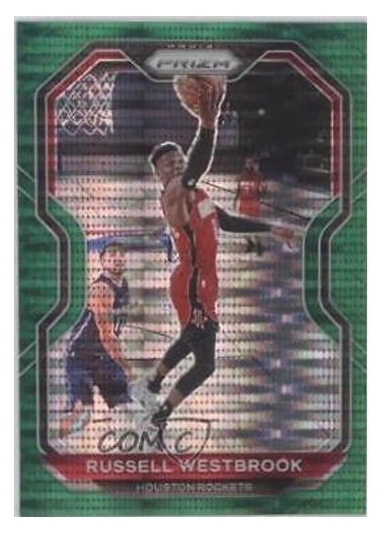 2020-21 Panini Prizm Base Set Russell Westbrook #248 card