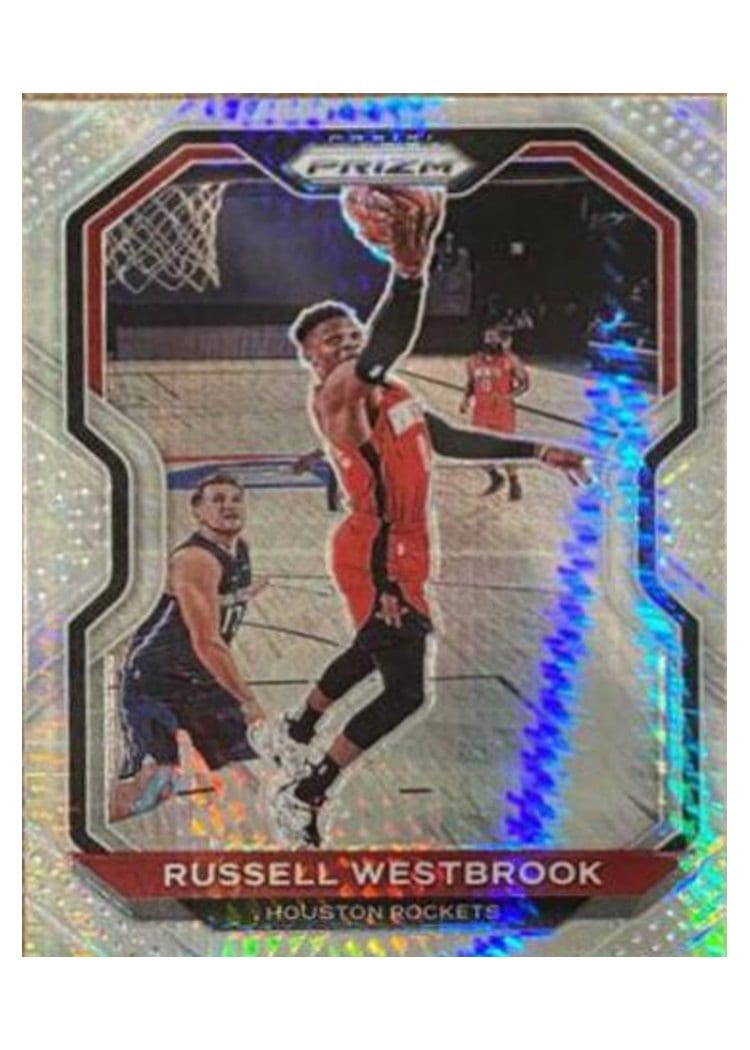2020-21 Panini Prizm Base Set Russell Westbrook #248 card