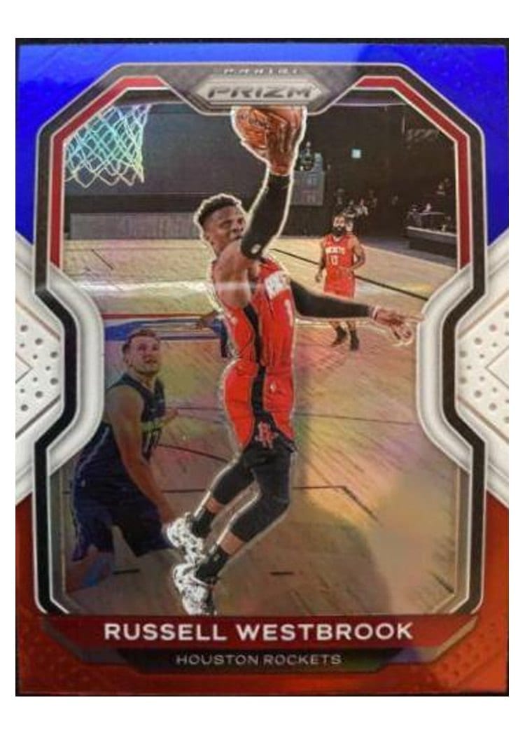2020-21 Panini Prizm Base Set Russell Westbrook #248 card