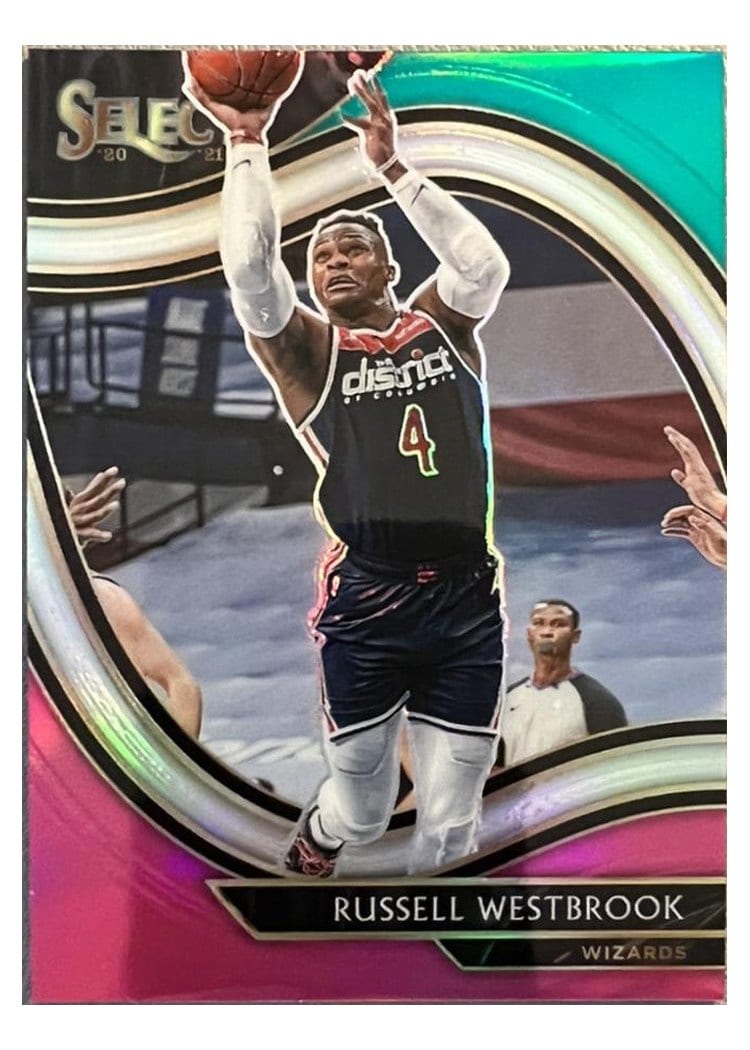 2020-21 Panini Select Base Set Russell Westbrook #226 card