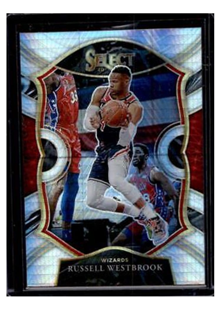 2020-21 Panini Select Base Set Russell Westbrook Lucky Envelopes #226 card