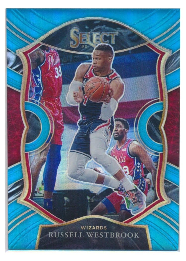 2020-21 Panini Select Base Set Russell Westbrook #39 card