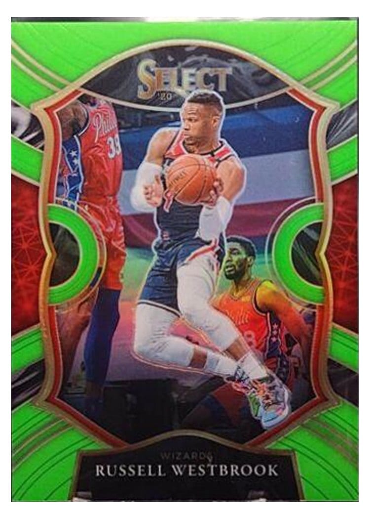 2020-21 Panini Select Base Set Russell Westbrook #39 card