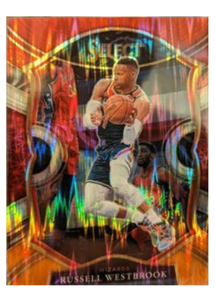 2020-21 Panini Select Base Set Russell Westbrook #39 card