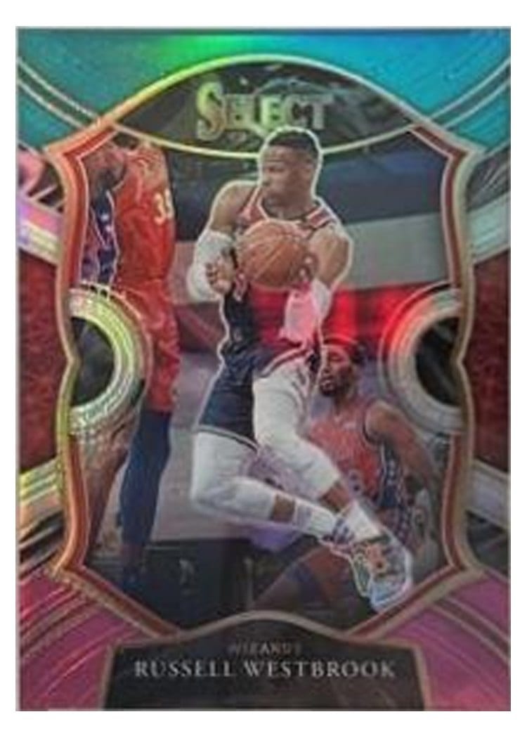 2020-21 Panini Select Base Set Russell Westbrook #39 card