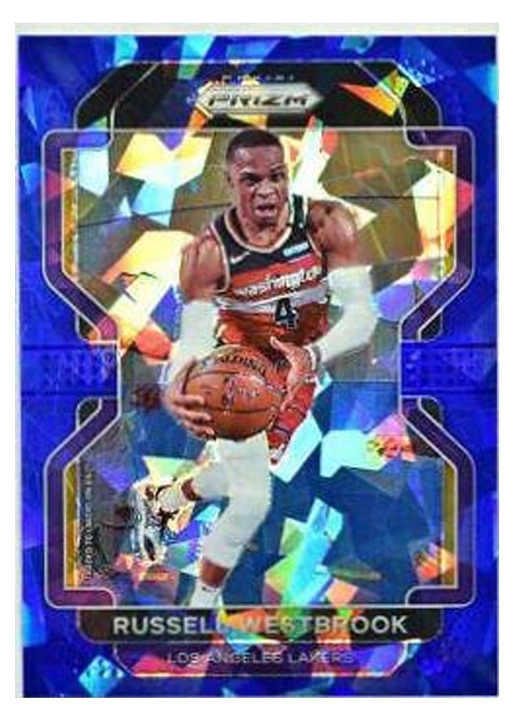 2021-22 Panini Prizm Base Set Russell Westbrook #55 card
