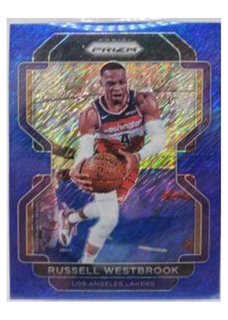 2021-22 Panini Prizm Base Set Russell Westbrook #55 card