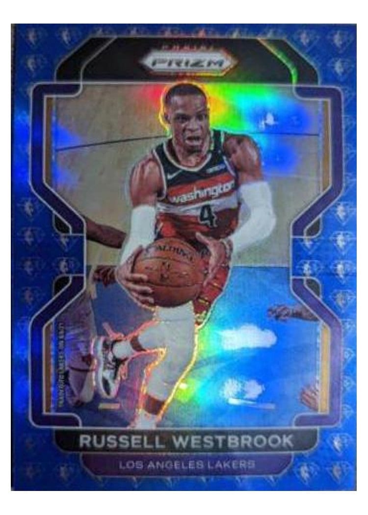 2021-22 Panini Prizm Base Set Russell Westbrook #55 card