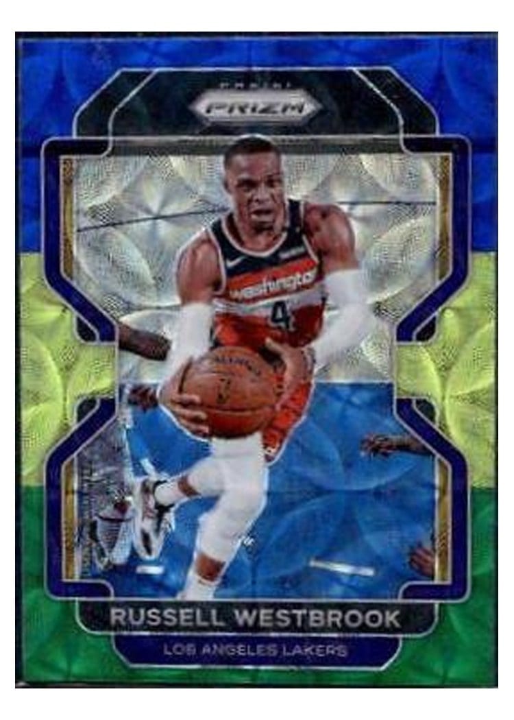 2021-22 Panini Prizm Base Set Russell Westbrook #55 card