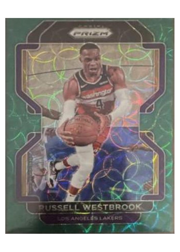 2021-22 Panini Prizm Base Set Russell Westbrook #55 card