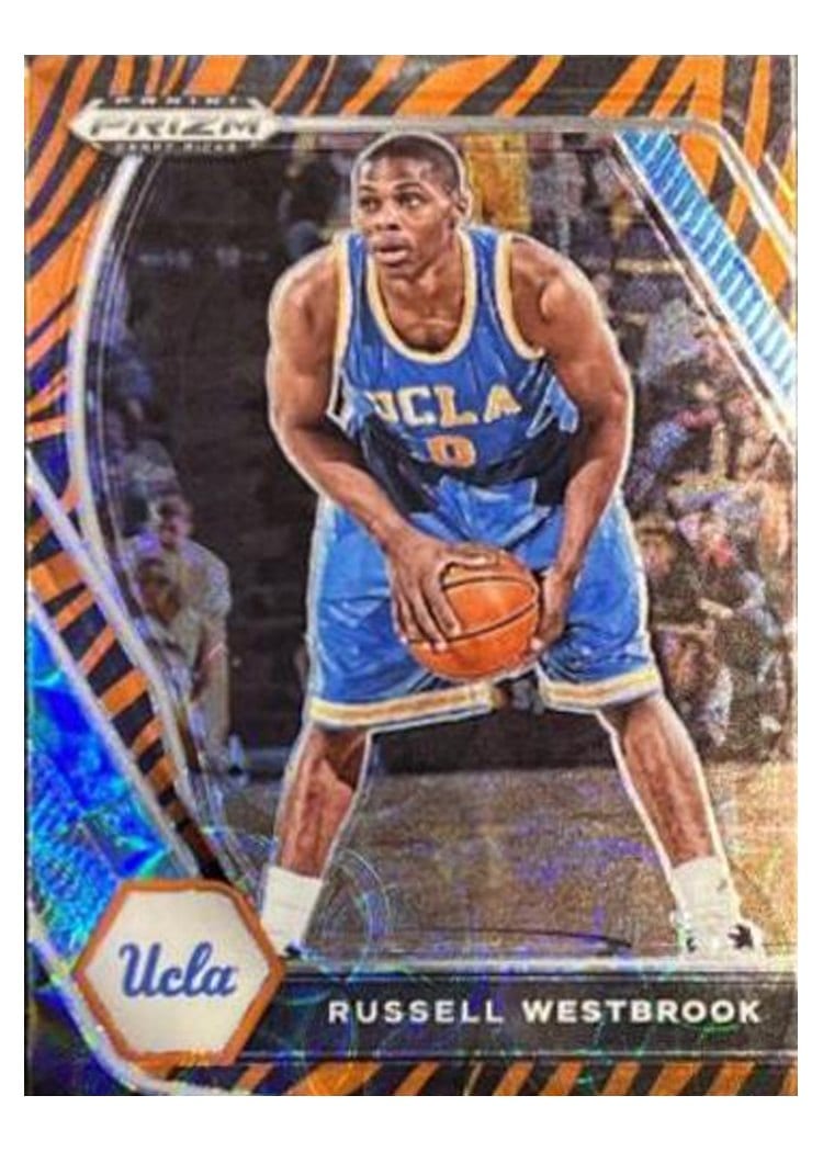 2021-22 Panini Prizm Base Set Russell Westbrook #55 card
