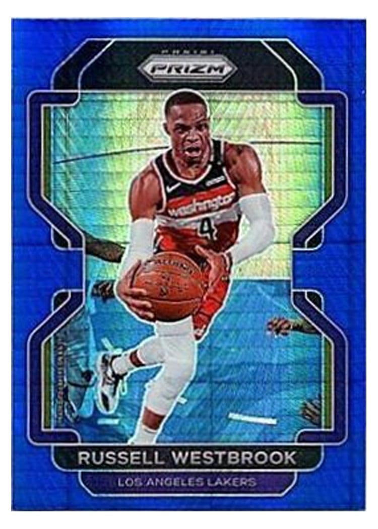 2021-22 Panini Prizm Base Set Russell Westbrook #55 card