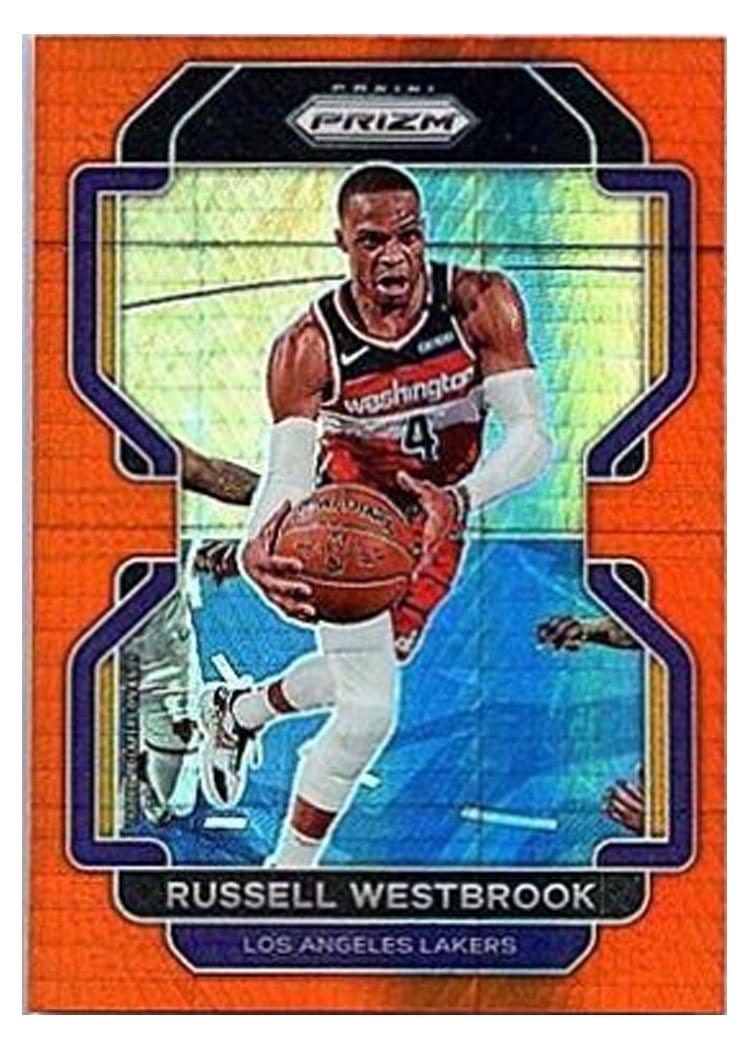 2021-22 Panini Prizm Base Set Russell Westbrook #55 card