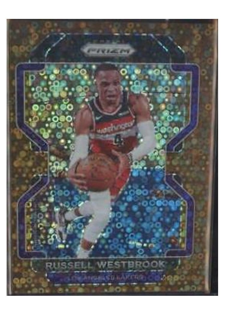 2021-22 Panini Prizm Base Set Russell Westbrook #55 card