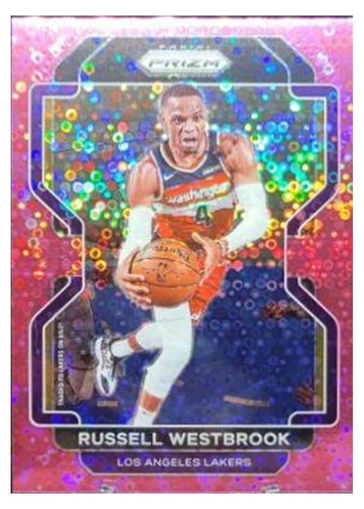 2021-22 Panini Prizm Base Set Russell Westbrook #55 card