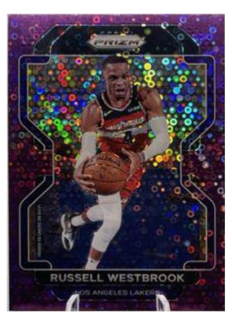 2021-22 Panini Prizm Base Set Russell Westbrook #55 card