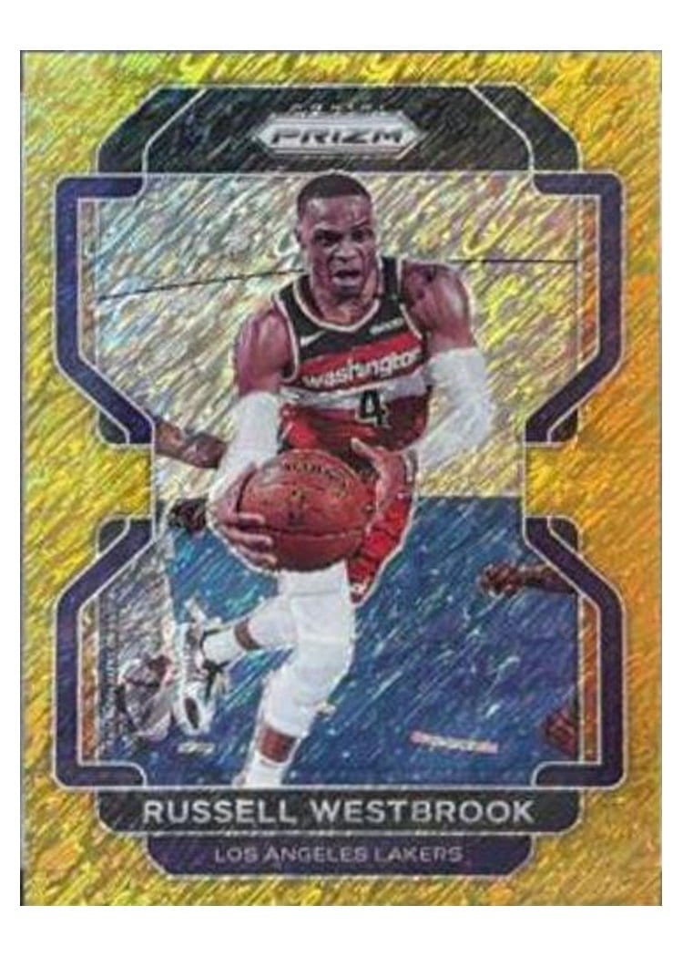 2021-22 Panini Prizm Base Set Russell Westbrook #55 card