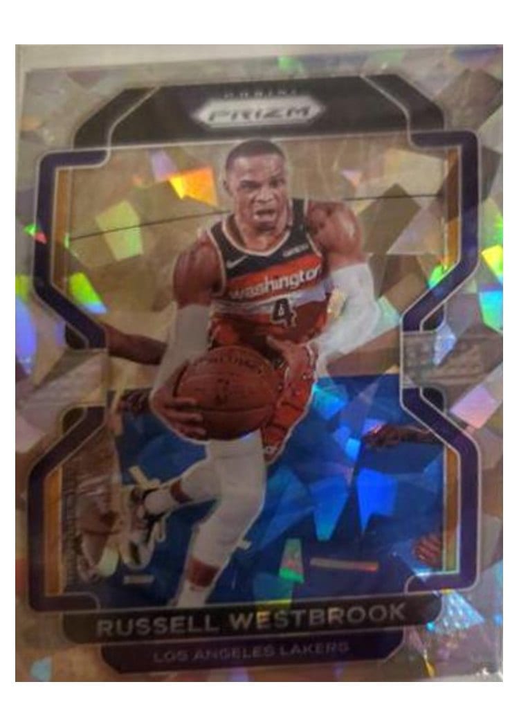 2021-22 Panini Prizm Base Set Russell Westbrook #55 card