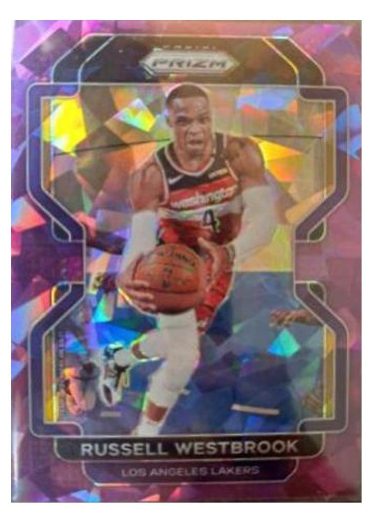 2021-22 Panini Prizm Base Set Russell Westbrook #55 card