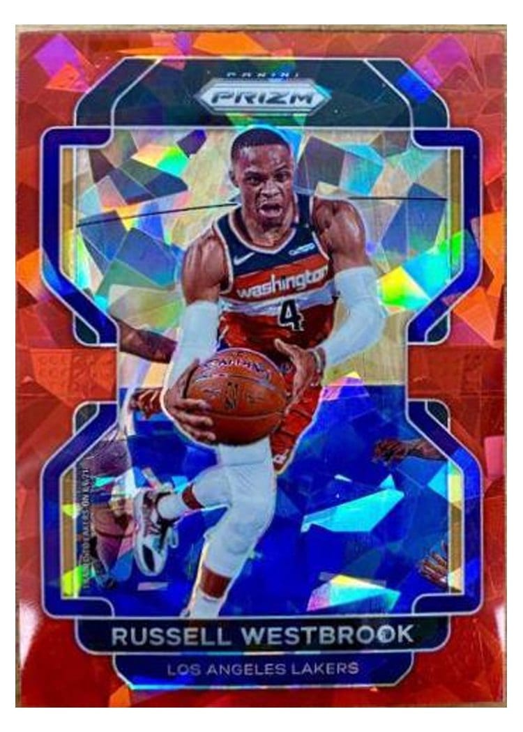 2021-22 Panini Prizm Base Set Russell Westbrook #55 card