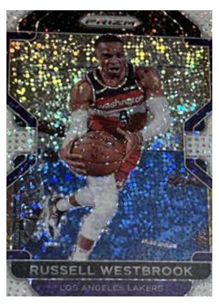 2021-22 Panini Prizm Base Set Russell Westbrook #55 card