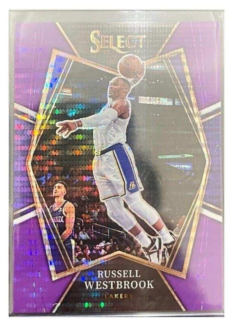 2021-22 Panini Select Base Set Russell Westbrook #189 card