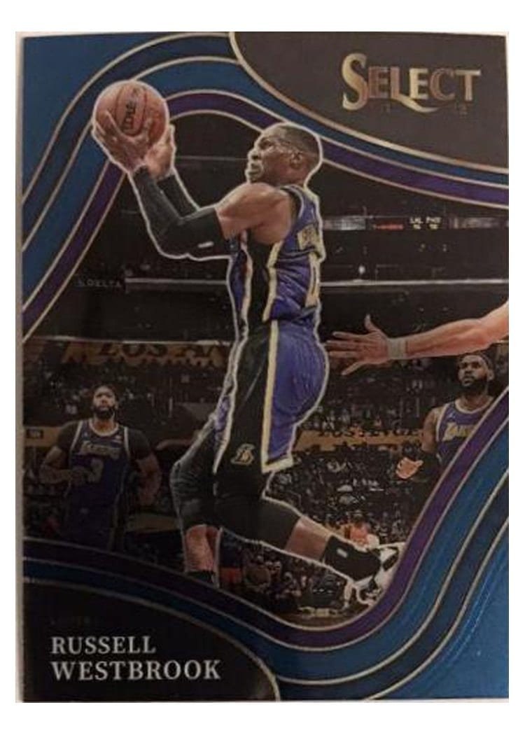 2021-22 Panini Select Base Set Russell Westbrook #203 card