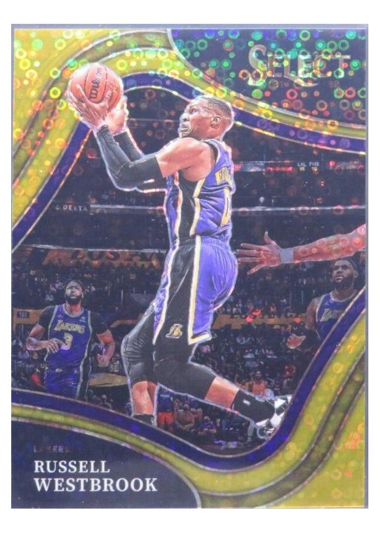 2021-22 Panini Select Base Set Russell Westbrook #203 card