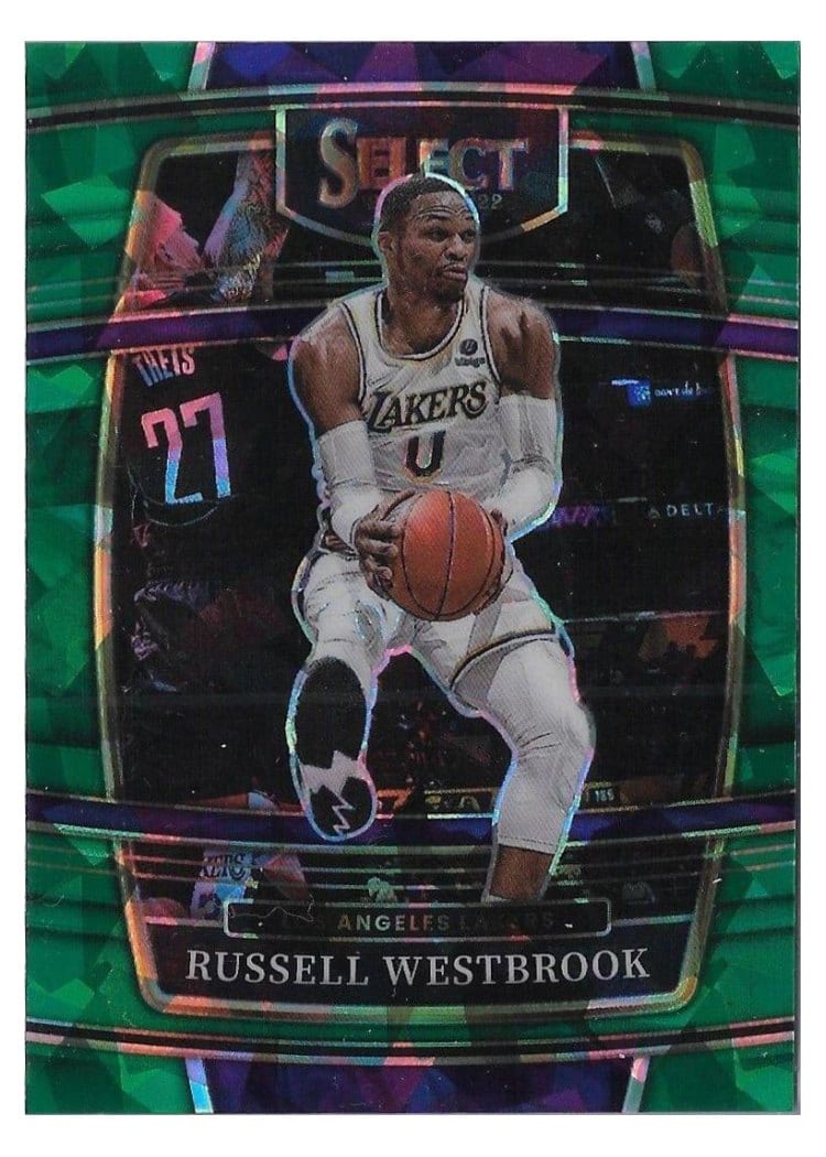 2021-22 Panini Select Base Set Russell Westbrook #203 card
