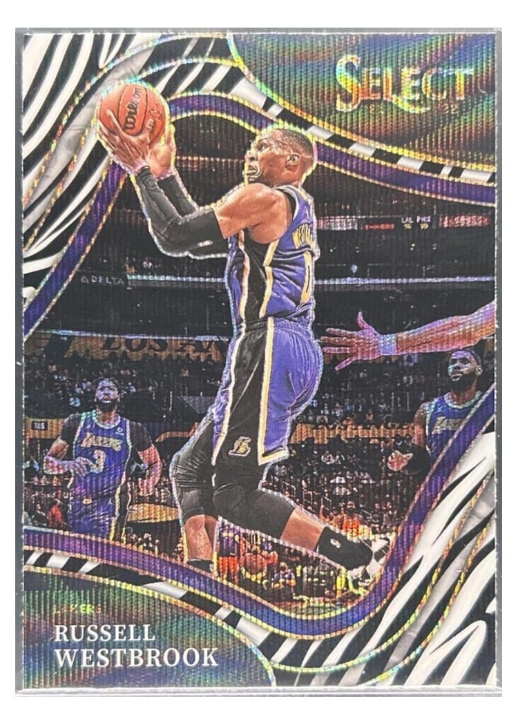 2021-22 Panini Select Base Set Russell Westbrook #203 card