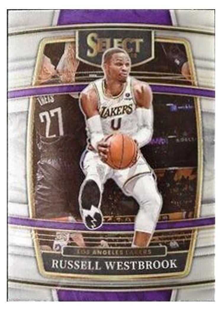 2021-22 Panini Select Base Set Russell Westbrook #54 card