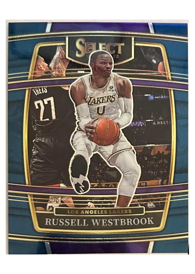 2021-22 Panini Select Base Set Russell Westbrook #54 card