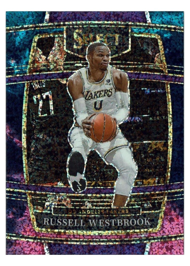 2021-22 Panini Select Base Set Russell Westbrook #54 card