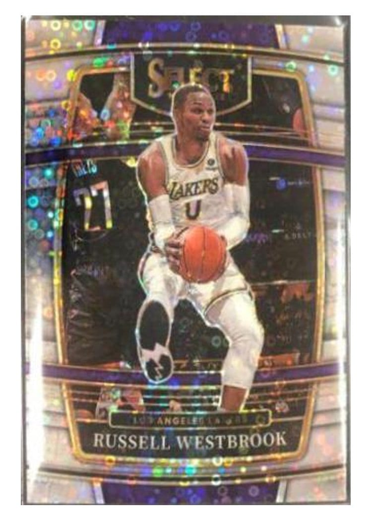 2021-22 Panini Select Base Set Russell Westbrook #54 card