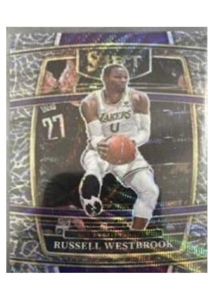 2021-22 Panini Select Base Set Russell Westbrook #54 card