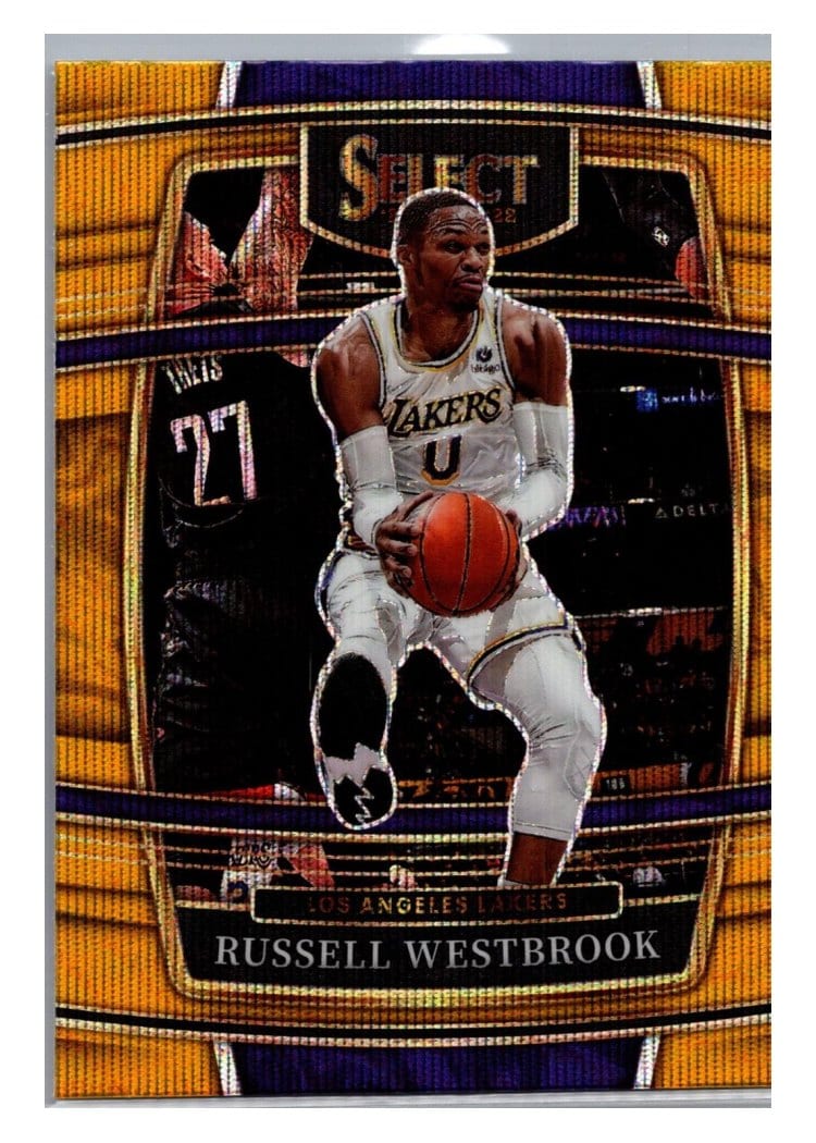 2021-22 Panini Select Base Set Russell Westbrook #54 card