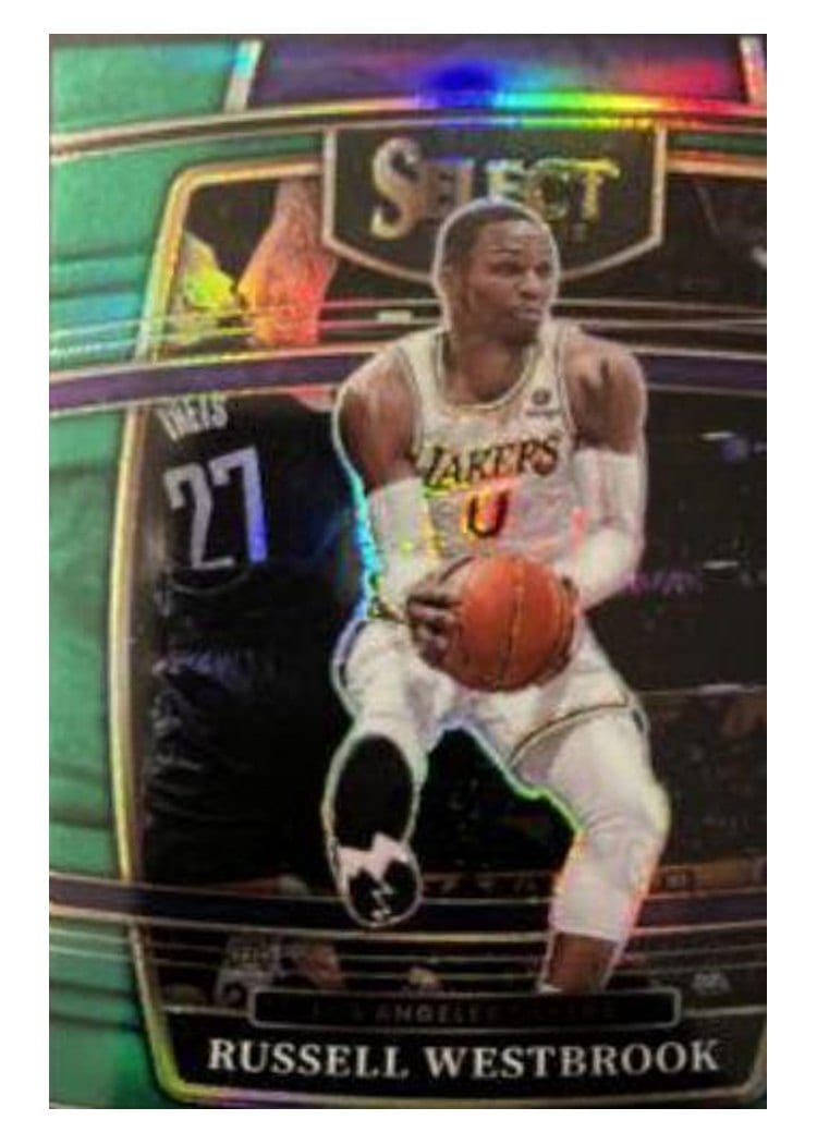 2021-22 Panini Select Base Set Russell Westbrook #54 card